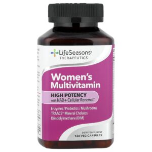LifeSeasons Therapeutics Multivitamínico para Mulheres Alta Potência 120 Cápsulas Vegetais