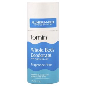 fomin Desodorante para o Corpo Inteiro Sem Alumínio Sem Perfume 50 g (176 oz)