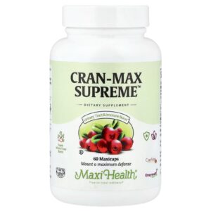 Maxi Health Cran-Max Supreme™ 60 Cápsulas Maxicas