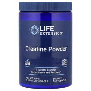 Life Extension Creatina em Pó 300 g (066 lb)