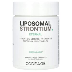 Codeage Estrôncio Lipossomal 90 Cápsulas Vegetais