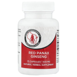 Dairyland Ginseng Panax ginseng Vermelho 500 mg 75 Cápsulas