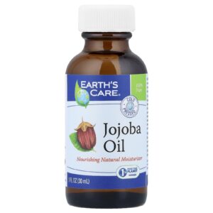 Earths Care Óleo de Jojoba 100% Puro Prensado a Frio 30 ml (1 fl oz)