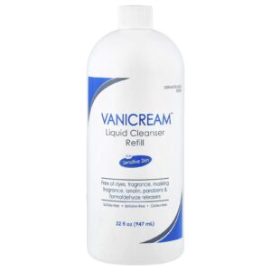 Vanicream Refil de Limpeza Líquida Para Peles Sensíveis Sem Perfume 947 ml (32 fl oz)