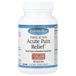 EuroMedica Alívio da Dor Aguda 60 Cápsulas Líquidas