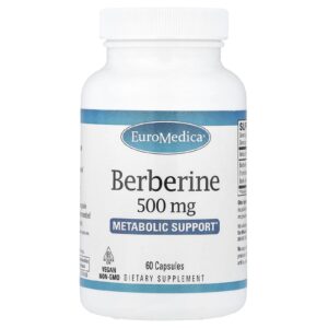 EuroMedica Berberine 500 mg 60 Capsules