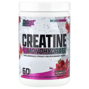 Nutrex Research Creatina Mono-Hidratada Morango e Melancia 390 g (1376 oz)