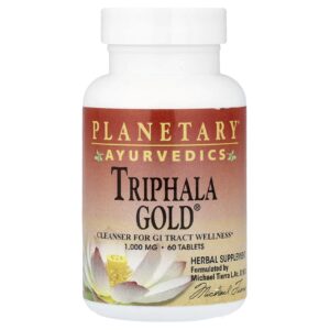 Planetary Herbals Aiurvédica Triphala Gold® 60 Comprimidos