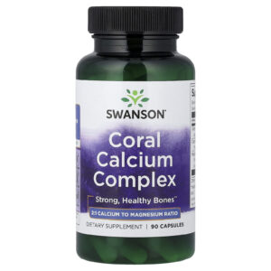 Swanson Coral Calcium Complex 90 Capsules