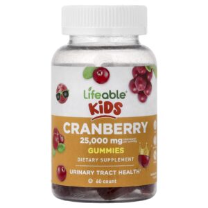 Lifeable Infantil Gomas de Cranberry 60 Gomas