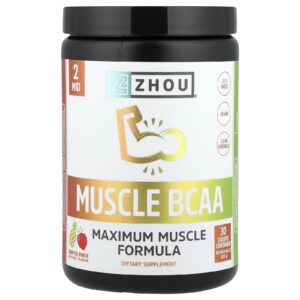 Zhou Nutrition BCAA para Músculos Ponche Tropical 257 g (906 oz)