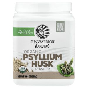Sunwarrior Harvest Pó de Casca de Psílio Orgânico 330 g (1164 oz)