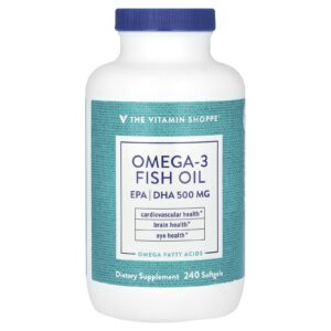 The Vitamin Shoppe Óleo de Peixe Ômega-3 240 Cápsulas Softgel