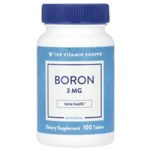 The Vitamin Shoppe Boro 3 mg 100 Comprimidos
