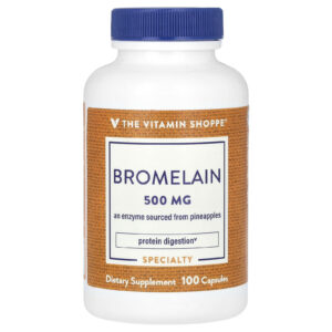 The Vitamin Shoppe Bromelina 500 mg 100 Cápsulas