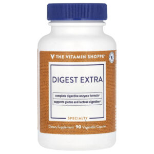 The Vitamin Shoppe Digest Extra 90 Cápsulas Vegetais