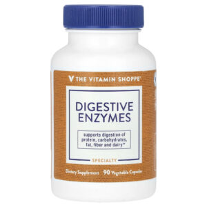The Vitamin Shoppe Enzimas Digestivas 90 Cápsulas Vegetais