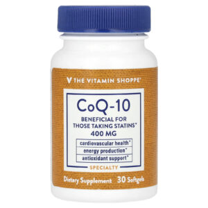 The Vitamin Shoppe CoQ-10 400 mg 30 Cápsulas Softgel