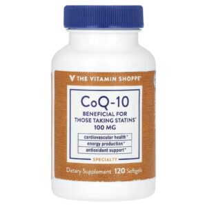 The Vitamin Shoppe CoQ-10 100 mg 120 Cápsulas Softgel