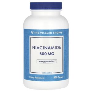 The Vitamin Shoppe Nicotinamida 500 mg 300 Cápsulas