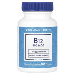 The Vitamin Shoppe B12 500 mcg 100 Cápsulas