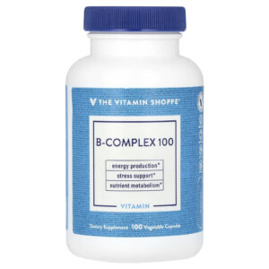 The Vitamin Shoppe Complexo B 100 100 Cápsulas Vegetais