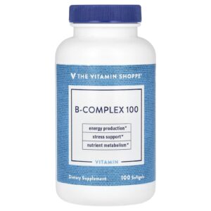 The Vitamin Shoppe Complexo B 100 100 Cápsulas Softgel