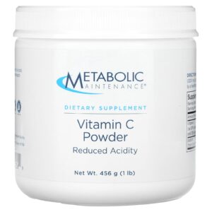 Metabolic Maintenance Vitamina C em Pó 456 g (1 lb)