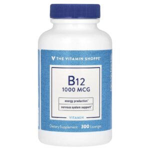 The Vitamin Shoppe B12 1000 mcg 300 Pastilhas