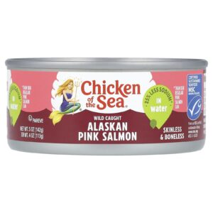 Chicken of the Sea Salmão Rosa do Alasca Selvagem em Água 142 g (5 oz)