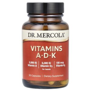 Dr. Mercola Vitaminas ADK 30 Cápsulas