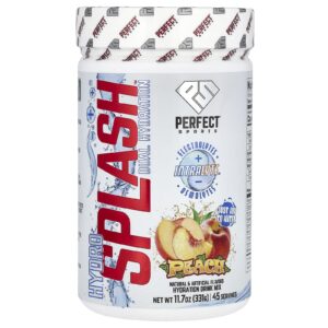 PERFECT Sports Hydro Splash de Hidratação Dupla Pêssego 331 g (117 oz)