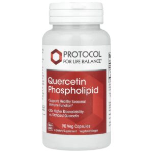 Protocol for Life Balance Fosfolipídeo de Quercetina 250 mg 90 Cápsulas Vegetais