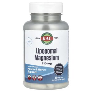 KAL Magnésio Lipossomal 210 mg 60 VegCaps