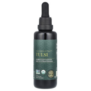 Global Healing Extrato de Ervas Cruas Tulsi 592 ml (2 fl oz)