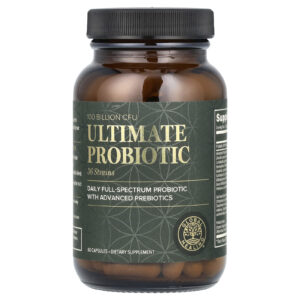 Global Healing Ultimate Probiotic 100 Bilhões de UFCs 60 Cápsulas