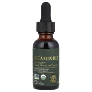 Global Healing Vitamina B12 5.000 mcg 296 ml (1 fl oz)
