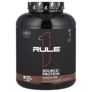 Rule One Proteins Mistura para Bebida em Pó de Proteína da Source7 Chocolate 225 kg (497 lb)