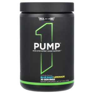 Rule One Proteins Pump Limonada Blue Razz 330 g (1164 oz)