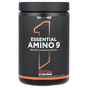 Rule One Proteins Essential Amino 9 Ponche de Frutas 330 g (1164 oz)