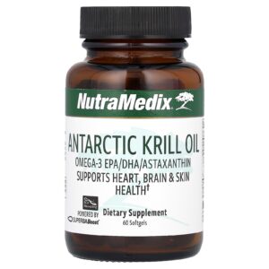 NutraMedix Óleo de Krill Antártico 60 Cápsulas Softgel