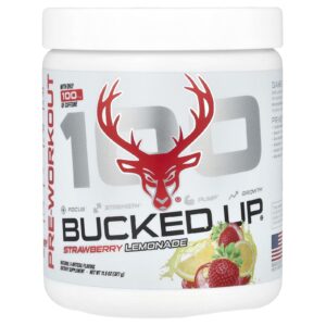 Bucked Up 100 Pré-Treino Limonada de Morango 327 g (115 oz)