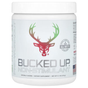 Bucked Up Pré-treino Não Estimulante Morango e Kiwi 315 g (111 oz)