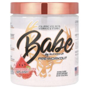 Bucked Up Babe Pré-treino Splash de Melancia 363 g (128 oz)