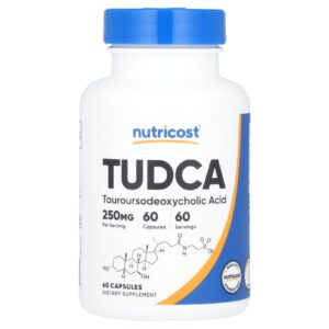Nutricost TUDCA 250 mg 60 Cápsulas