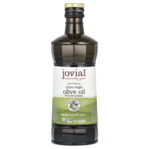Jovial Óleo de Oliva Extravirgem 100% Orgânico 500 ml (169 fl oz)
