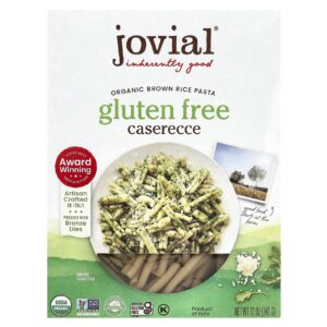 Jovial Macarrão de Arroz Integral Orgânico Caserecce 340 g (12 oz)