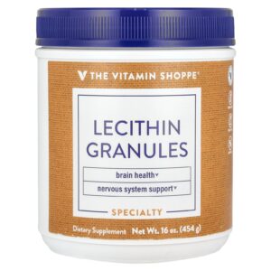 The Vitamin Shoppe Grânulos de Lecitina 454 g (16 oz)