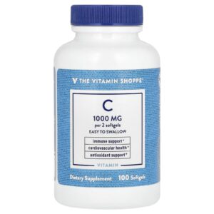 The Vitamin Shoppe Vitamina C 100 Cápsulas Softgel