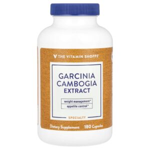 The Vitamin Shoppe Extrato de Garcinia cambogia 180 Cápsulas